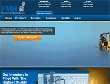 Tablet Screenshot of fmhsolutions.com